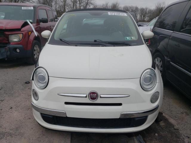 3C3CFFDR9CT310358 - 2012 FIAT 500 POP WHITE photo 5