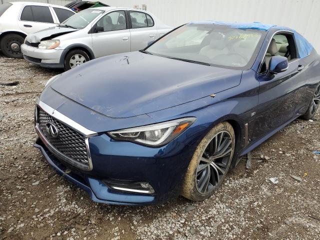 JN1EV7EK8HM364006 - 2017 INFINITI Q60 PREMIUM BLUE photo 1