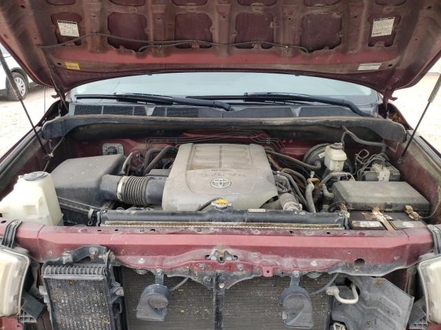 5TFBV54187X024249 - 2007 TOYOTA TUNDRA DOUBLE CAB SR5 BURGUNDY photo 11