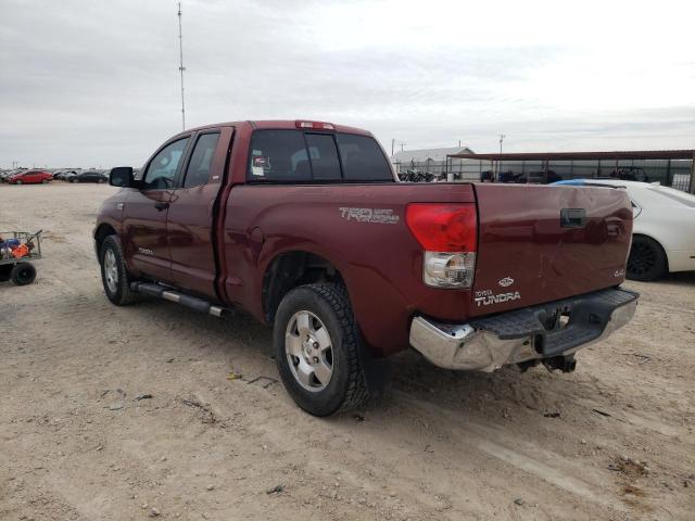 5TFBV54187X024249 - 2007 TOYOTA TUNDRA DOUBLE CAB SR5 BURGUNDY photo 2