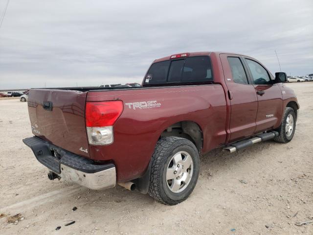 5TFBV54187X024249 - 2007 TOYOTA TUNDRA DOUBLE CAB SR5 BURGUNDY photo 3