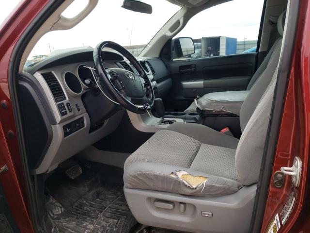 5TFBV54187X024249 - 2007 TOYOTA TUNDRA DOUBLE CAB SR5 BURGUNDY photo 7