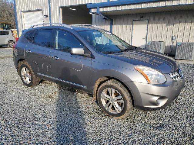 JN8AS5MT9CW614289 - 2012 NISSAN ROGUE S GRAY photo 4