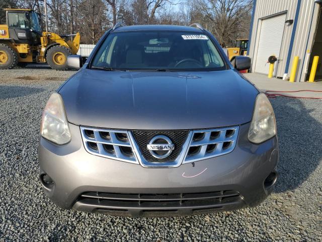 JN8AS5MT9CW614289 - 2012 NISSAN ROGUE S GRAY photo 5