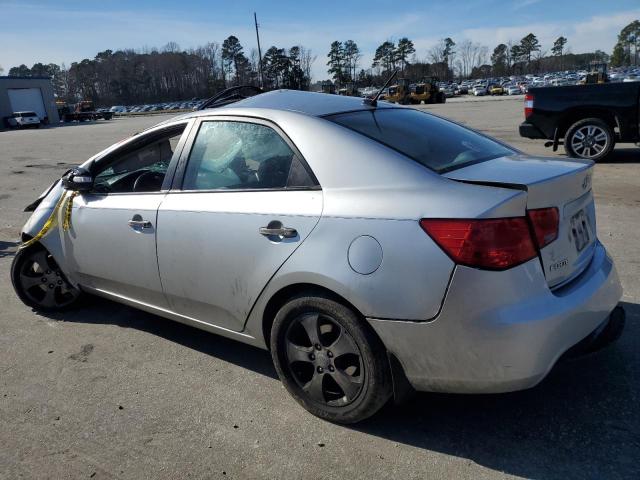 KNAFU4A2XA5246500 - 2010 KIA FORTE EX SILVER photo 2