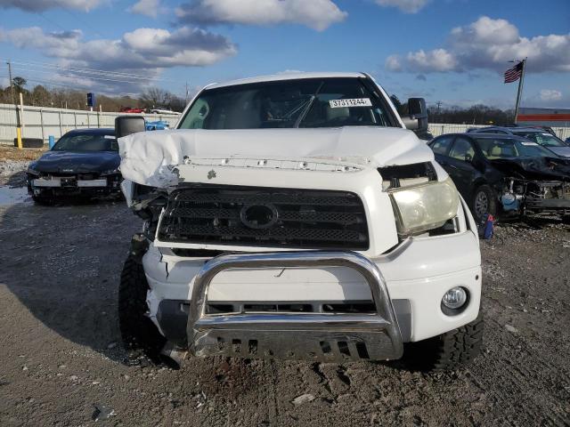 5TBDV58108S499543 - 2008 TOYOTA TUNDRA CREWMAX LIMITED WHITE photo 5