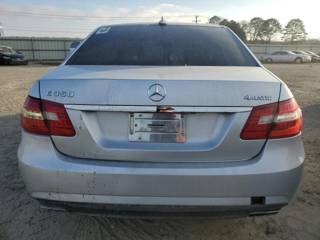 WDDHF8HB2BA356183 - 2011 MERCEDES-BENZ E 350 4MATIC SILVER photo 6