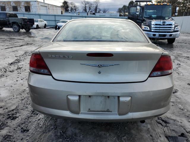 1C3EL46J74N400994 - 2004 CHRYSLER SEBRING LX GOLD photo 6