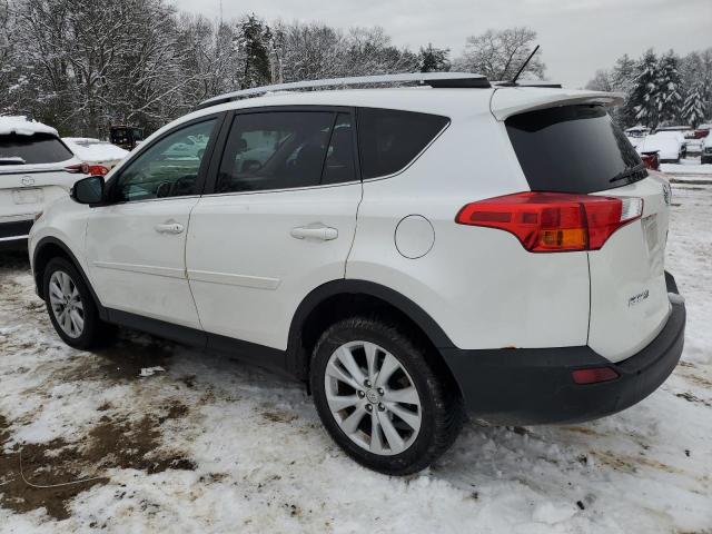 2T3DFREV2DW045712 - 2013 TOYOTA RAV4 LIMITED WHITE photo 2