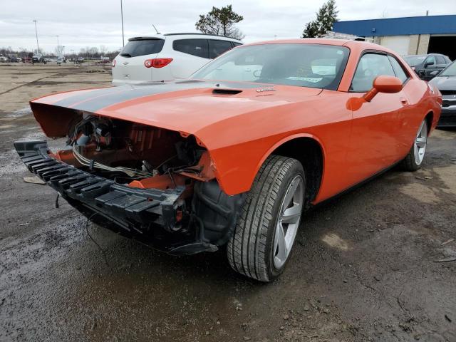 2B3LJ74W99H563916 - 2009 DODGE CHALLENGER SRT-8 ORANGE photo 1