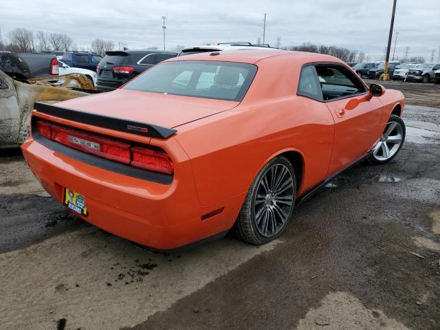 2B3LJ74W99H563916 - 2009 DODGE CHALLENGER SRT-8 ORANGE photo 3