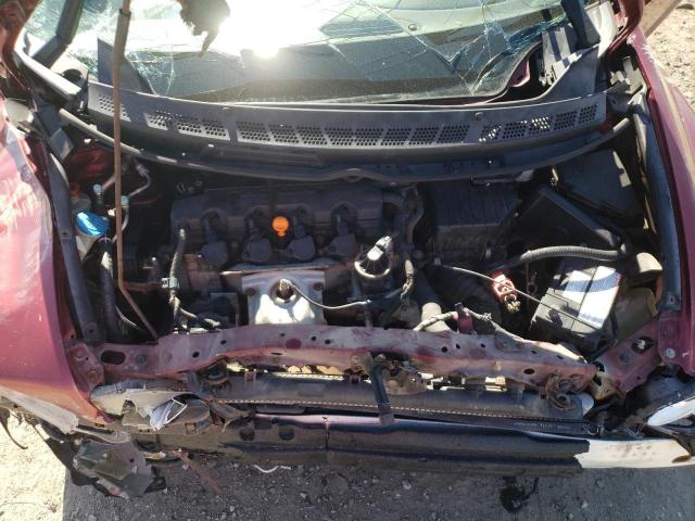 1HGFA16876L134961 - 2006 HONDA CIVIC EX BURGUNDY photo 11