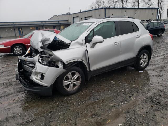 3GNCJPSB3GL235840 - 2016 CHEVROLET TRAX 1LT SILVER photo 1