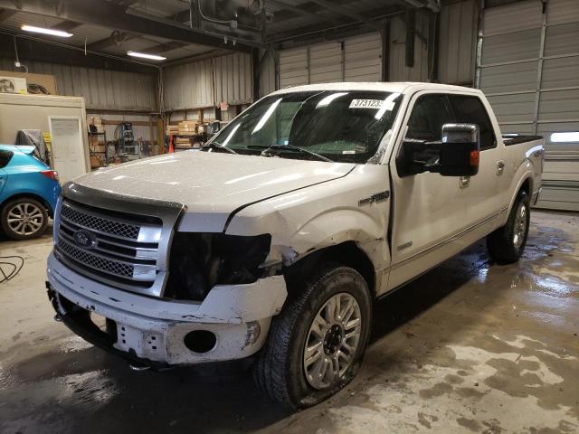 1FTFW1ET7DFC42482 - 2013 FORD F150 SUPERCREW WHITE photo 1