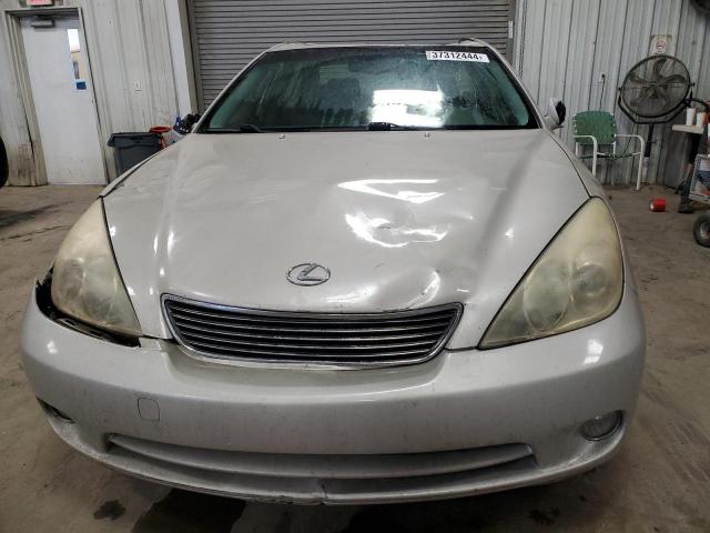 JTHBA30GX55130445 - 2005 LEXUS ES 330 SILVER photo 5