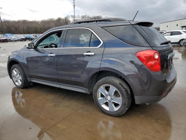 2GNALBEK0F6191556 - 2015 CHEVROLET EQUINOX LT GRAY photo 2