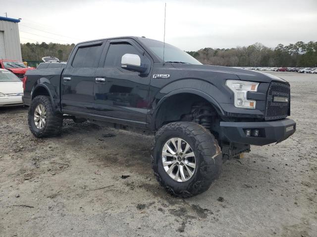 1FTEW1EF7HFB36285 - 2017 FORD F150 SUPERCREW BLACK photo 4