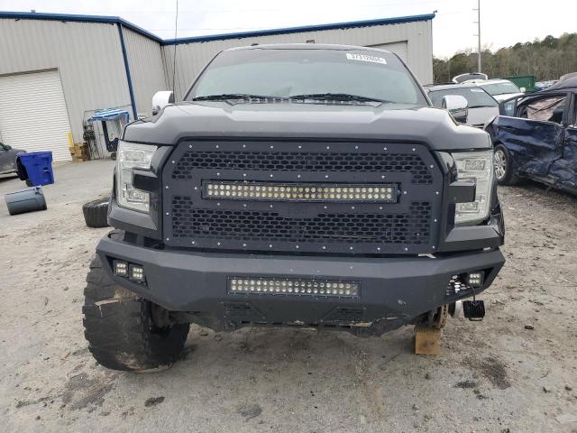 1FTEW1EF7HFB36285 - 2017 FORD F150 SUPERCREW BLACK photo 5