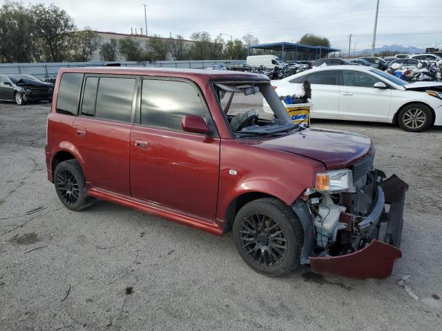 JTLKT334664119077 - 2006 TOYOTA SCION XB BURGUNDY photo 4