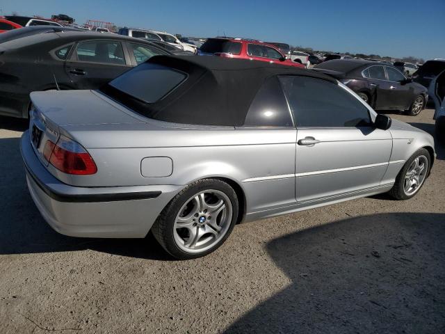 WBABW53434PL40028 - 2004 BMW 330 CI SILVER photo 3