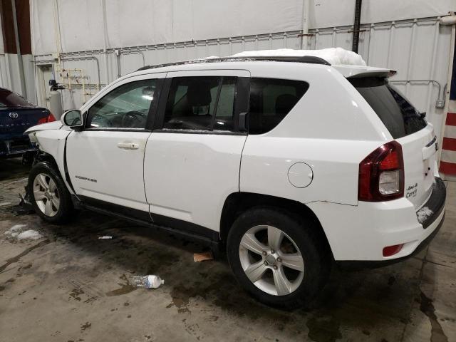 1C4NJDEBXED885263 - 2014 JEEP COMPASS LATITUDE WHITE photo 2