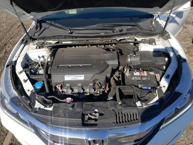 1HGCR3F02GA005380 - 2016 HONDA ACCORD EXL WHITE photo 11