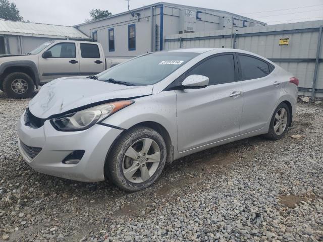 KMHDH4AE7DU605445 - 2013 HYUNDAI ELANTRA GLS SILVER photo 1