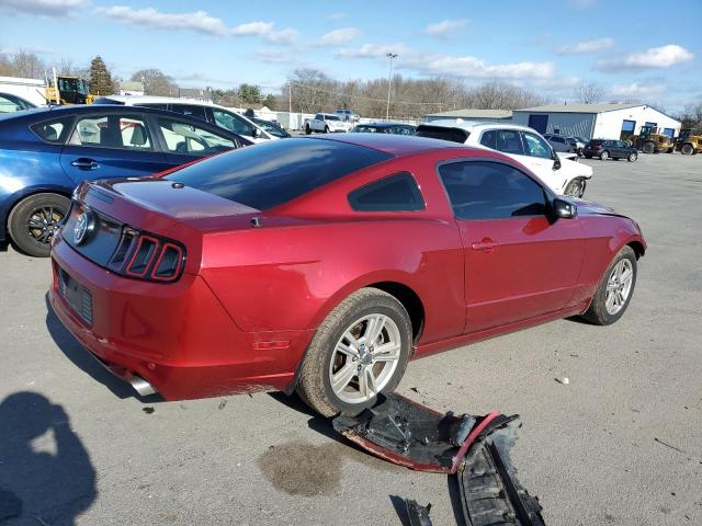 1ZVBP8AM3E5212080 - 2014 FORD MUSTANG RED photo 3