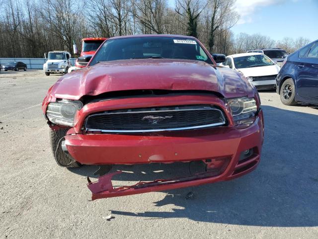 1ZVBP8AM3E5212080 - 2014 FORD MUSTANG RED photo 5