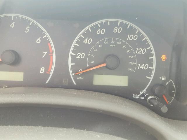 JTDBU4EE8AJ068941 - 2010 TOYOTA COROLLA BASE  foto 8