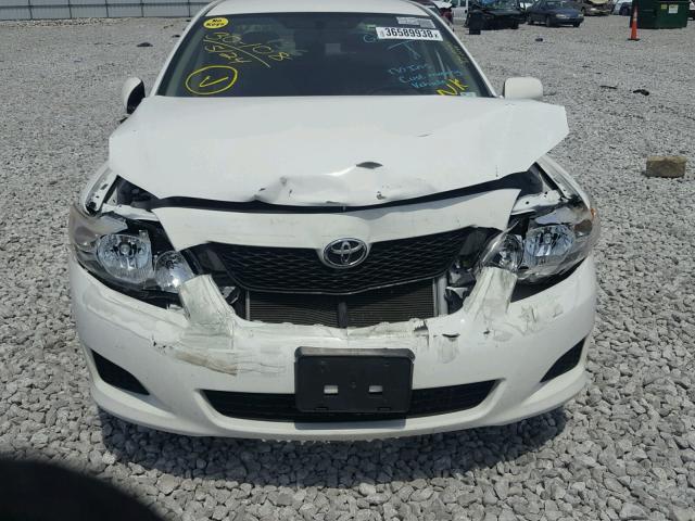 JTDBU4EE8AJ068941 - 2010 TOYOTA COROLLA BASE  foto 9