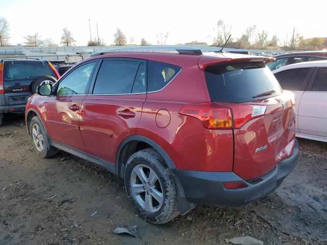 2T3WFREV0DW067068 - 2013 TOYOTA RAV4 XLE RED photo 2