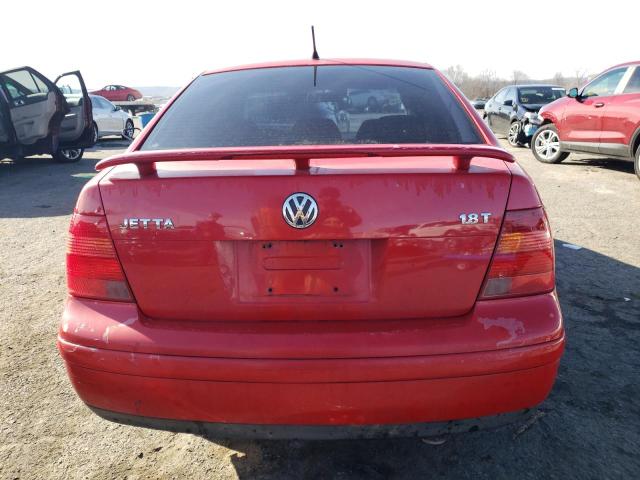 3VWSD69M81M187554 - 2001 VOLKSWAGEN JETTA GLS RED photo 6