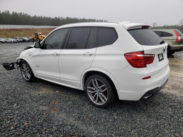 5UXWX9C38H0W75279 - 2017 BMW X3 XDRIVE28I WHITE photo 2