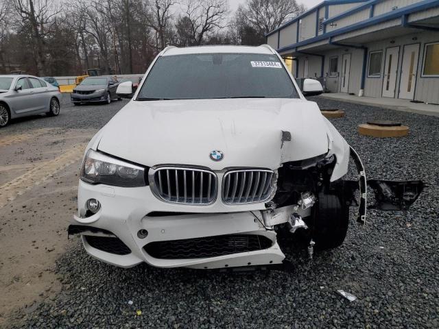 5UXWX9C38H0W75279 - 2017 BMW X3 XDRIVE28I WHITE photo 5