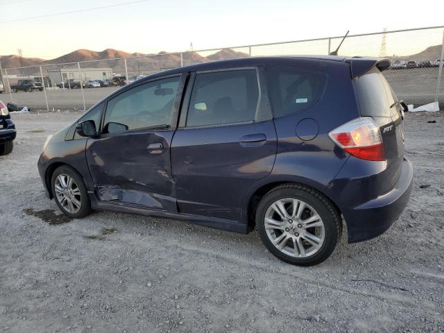 JHMGE88659S059469 - 2009 HONDA FIT SPORT BLUE photo 2