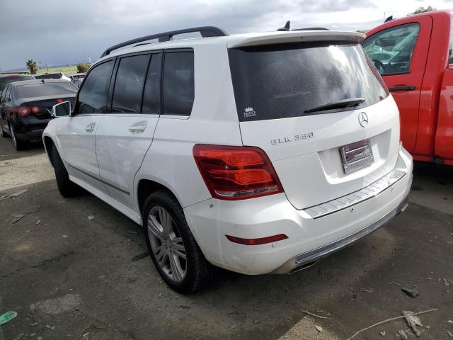 WDCGG5HB2FG350575 - 2015 MERCEDES-BENZ GLK 350 WHITE photo 2