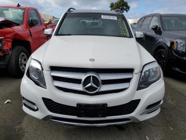 WDCGG5HB2FG350575 - 2015 MERCEDES-BENZ GLK 350 WHITE photo 5