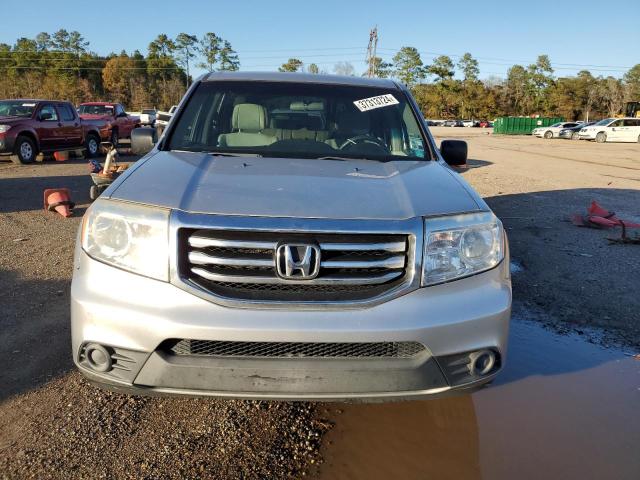 5FNYF3H21DB044878 - 2013 HONDA PILOT LX SILVER photo 5