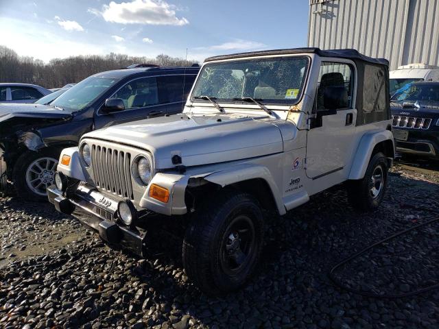 1J4FA39S83P356425 - 2003 JEEP WRANGLER COMMANDO SILVER photo 1