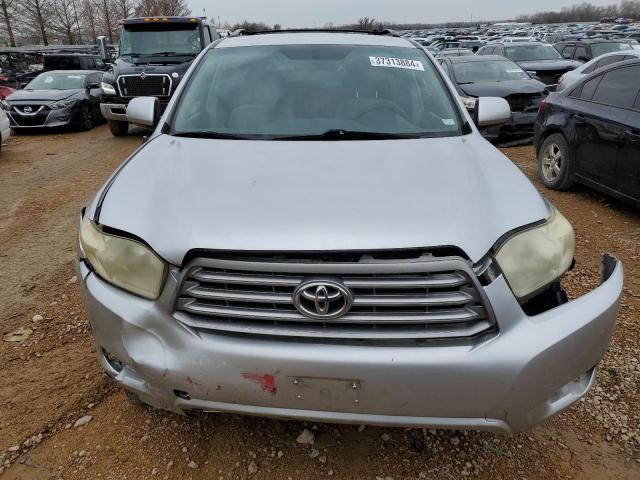 JTEES41A492135638 - 2009 TOYOTA HIGHLANDER SILVER photo 5