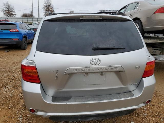 JTEES41A492135638 - 2009 TOYOTA HIGHLANDER SILVER photo 6