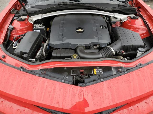 2G1FC3D39D9175424 - 2013 CHEVROLET CAMARO LT RED photo 11