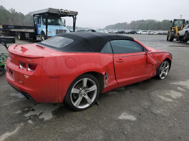 2G1FC3D39D9175424 - 2013 CHEVROLET CAMARO LT RED photo 3