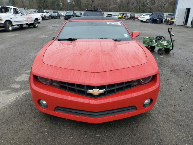 2G1FC3D39D9175424 - 2013 CHEVROLET CAMARO LT RED photo 5