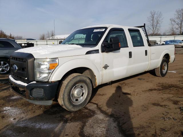 1FT7W2AT3BEB15635 - 2011 FORD F250 SUPER DUTY WHITE photo 1