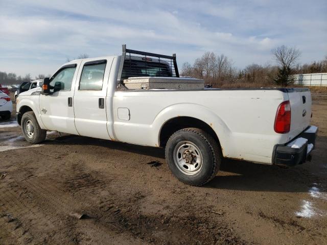 1FT7W2AT3BEB15635 - 2011 FORD F250 SUPER DUTY WHITE photo 2