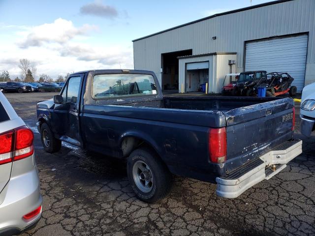 1FTDF15Y1PLA43162 - 1993 FORD F150 BLUE photo 2