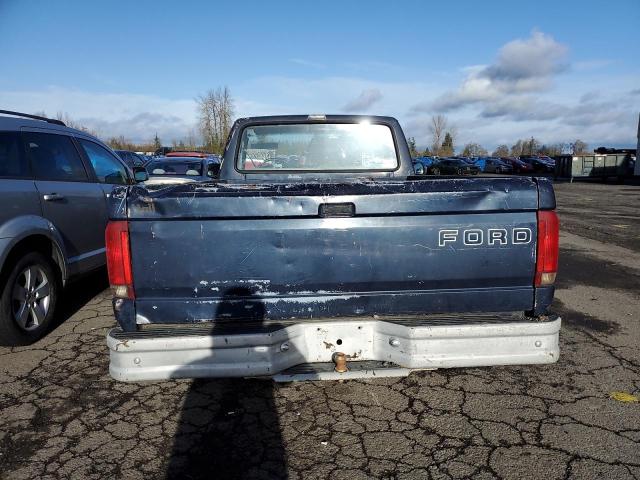 1FTDF15Y1PLA43162 - 1993 FORD F150 BLUE photo 6