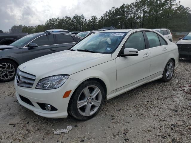 WDDGF5EB4AR092480 - 2010 MERCEDES-BENZ C 300 WHITE photo 1